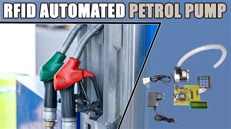 rfid card based petrol pump system